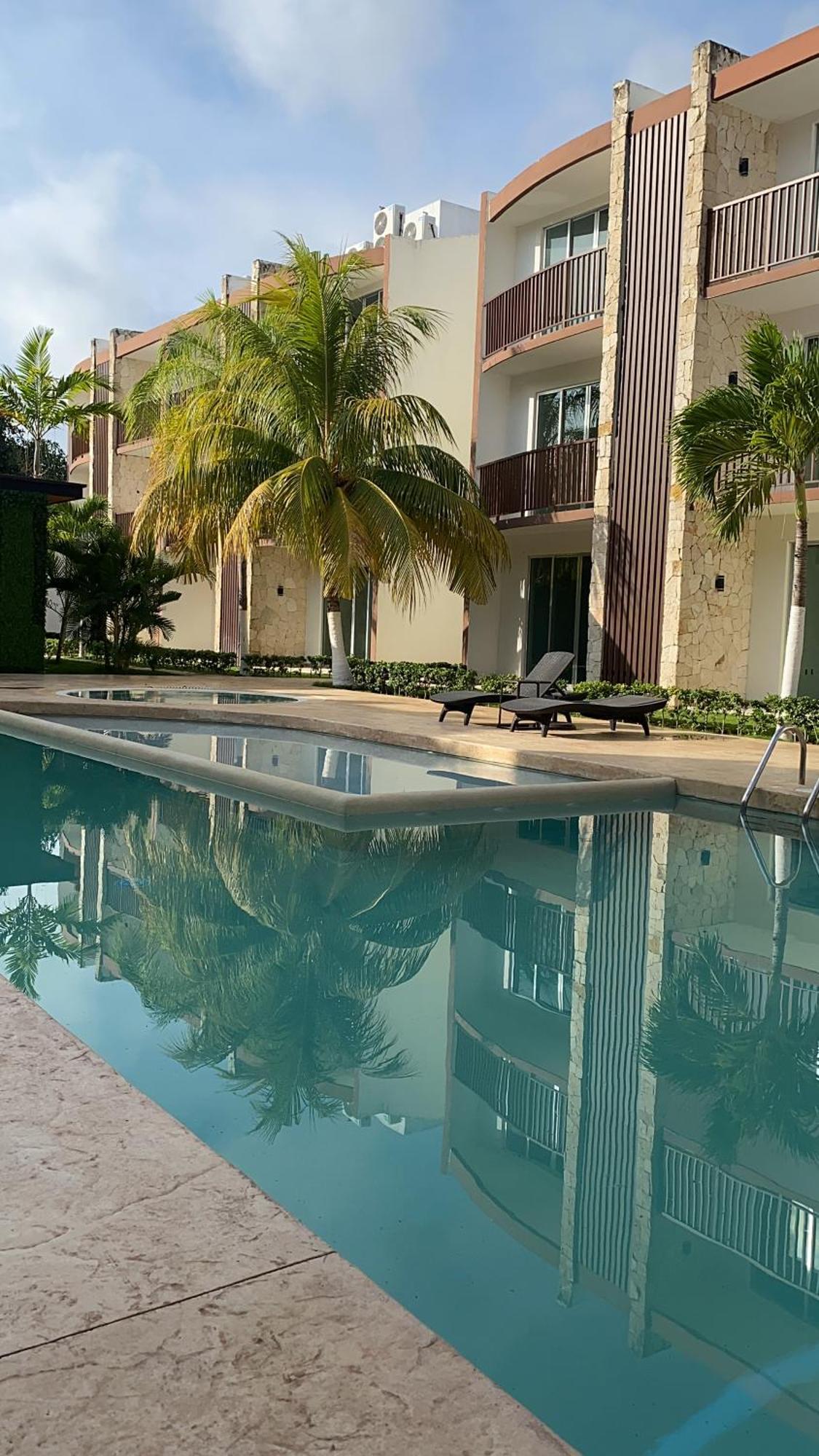 Departamento Xhelin Maya, Exclusivo En Playa Del Carmen, Quintana Roo Bagian luar foto
